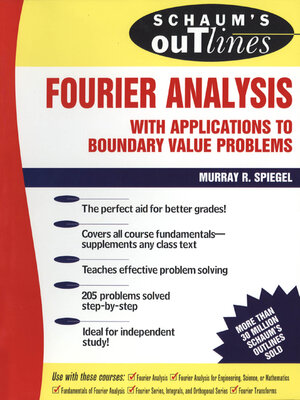 cover image of Schaum's Outline of Fourier Analysis with Applications to Boundary Value Problems